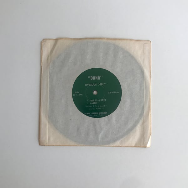 Image of DANA - OVERDUE DEBUT 7"