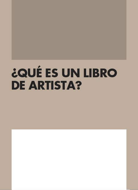 Image of ¿Qué es un libro de artista?