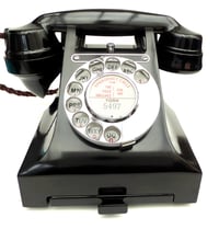 Image 1 of British GPO Bakelite 330 'Recall' Telephone