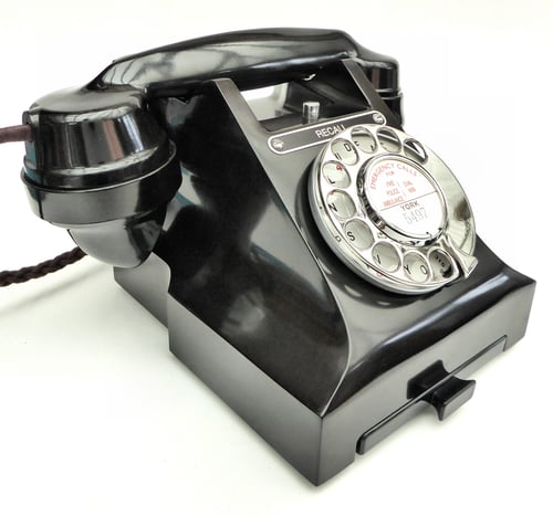 Image of British GPO Bakelite 330 'Recall' Telephone