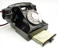 Image 3 of British GPO Bakelite 330 'Recall' Telephone
