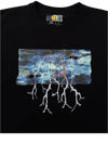 "Calm Before the Storm"  Fleece Sweatshirt - Shadow Black