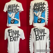 Image of Officially Licensed Meat Shits "Final Exit" White Short and Long Sleeves Shirts!!!