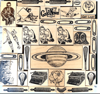 Image 2 of Australia Rubber Stamps P125