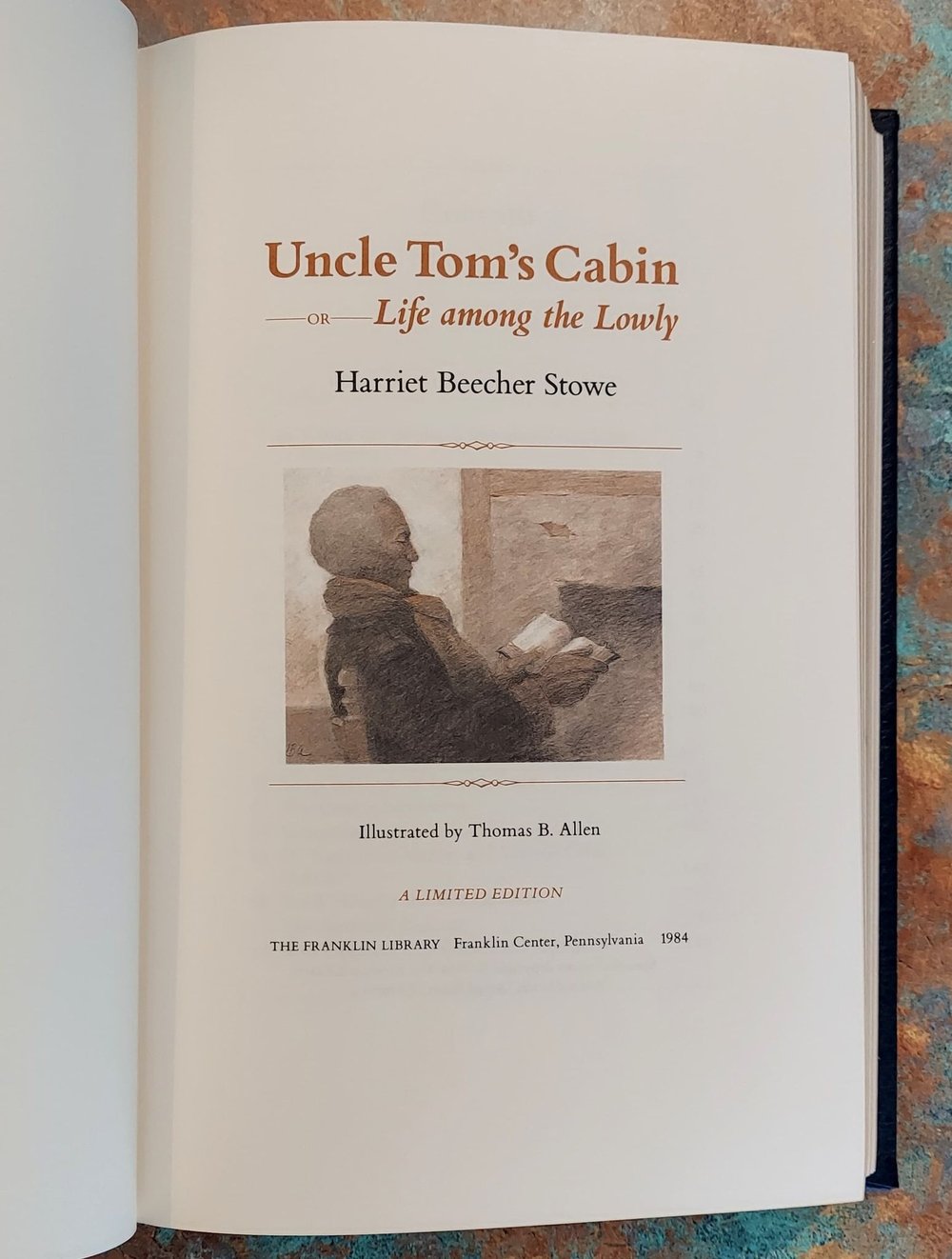 Uncle Tom's Cabin by Harriet Beecher Stowe - Franklin Library