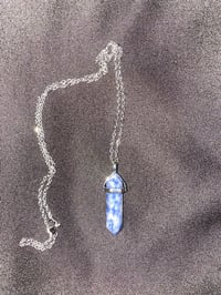 Sodalite Healing Crystal Necklace