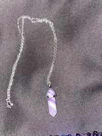 Amethyst Healing Crystal Necklace