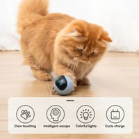 Automatic Cat Ball Toys Interactive Electric USB Rechargeable 