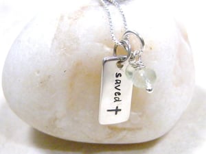 Image of saved sterling pendant