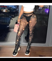 Holey leggings 
