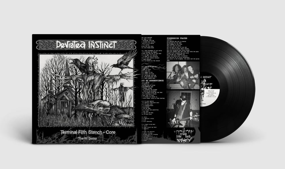 DEVIATED INSTINCT "Terminal Filth Stench-Core" LP
