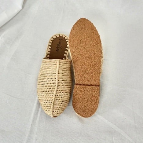 Image of RAFFIA MULES