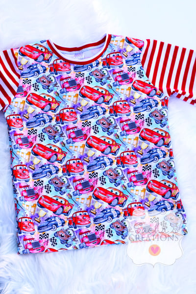 Image of Cars Tee (Red)