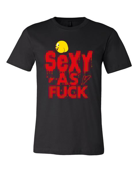 Sexy as Fuck with booty Emoji Shirt