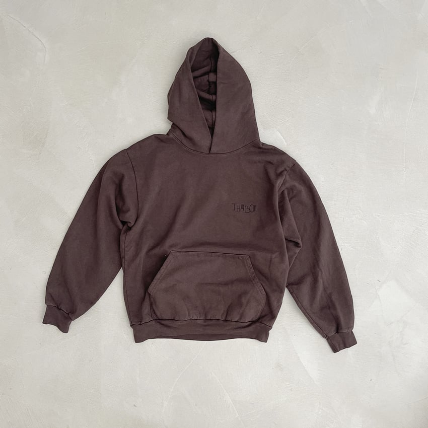 Image of THATBOII classique hoodie brown