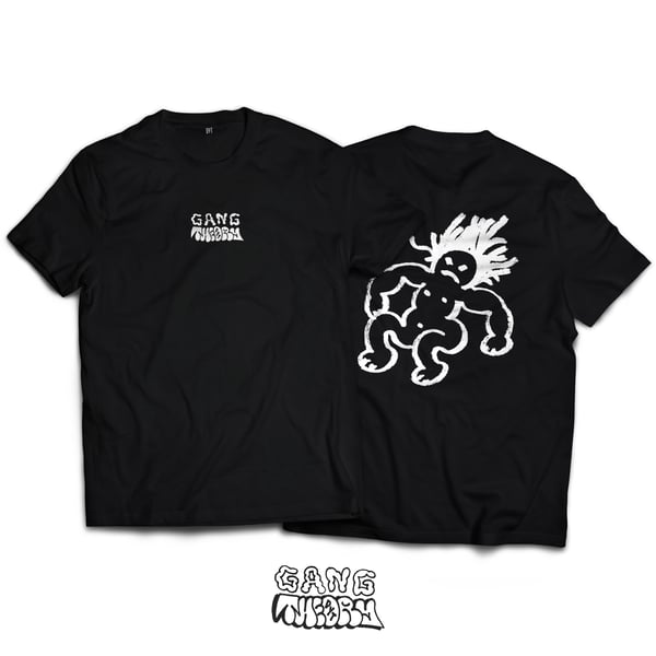 Image of GANG THEORY BLACK T-SHIRTS