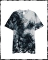 Oversized Embroidered Logo Tee - Black & White