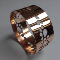 Image 1 of Pebble bronze bangle