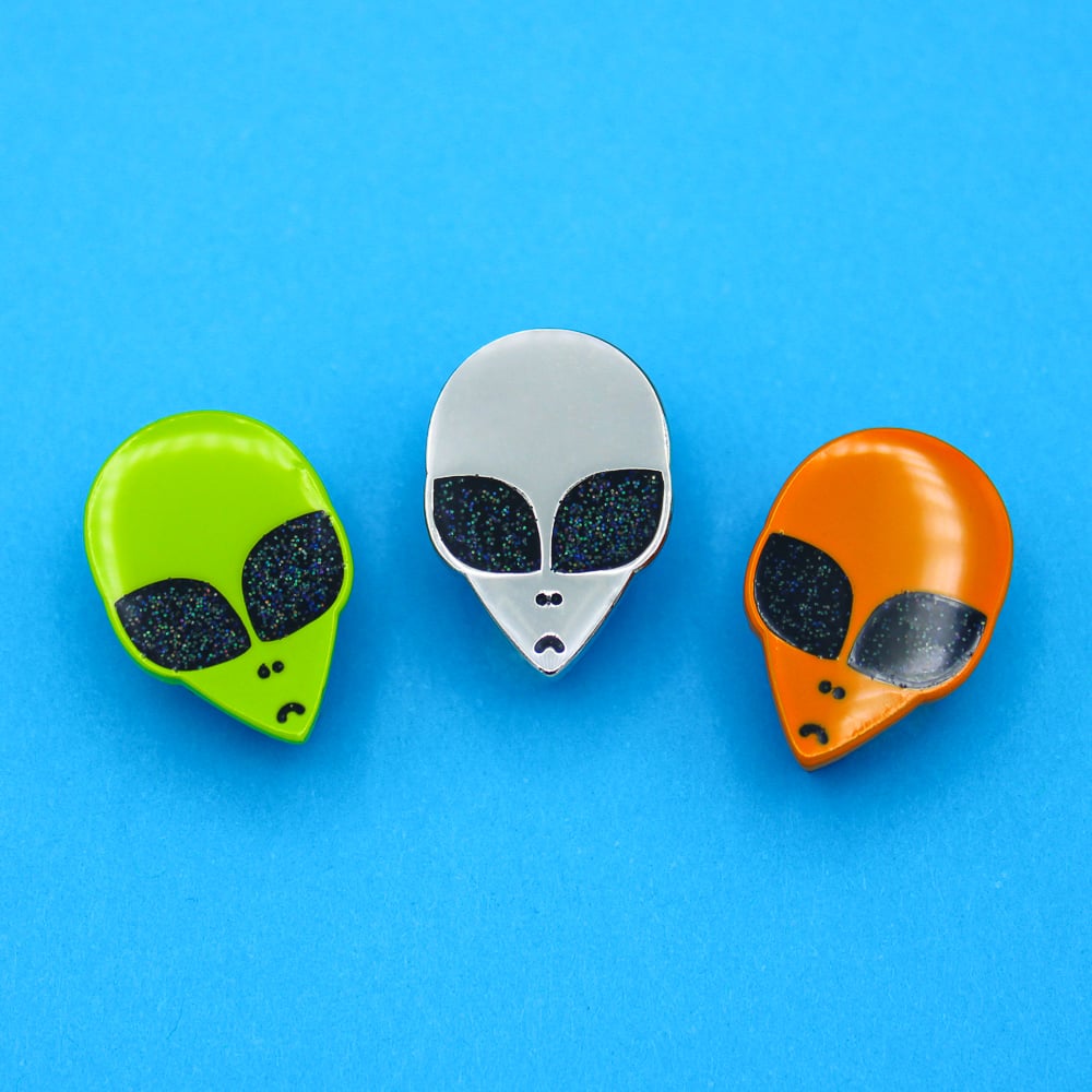 Alien Enamel Pins
