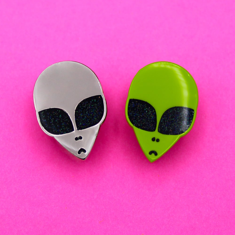 Alien Enamel Pins