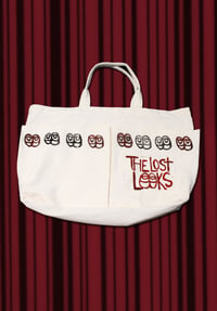 Lost Looks Eyes Large Tote