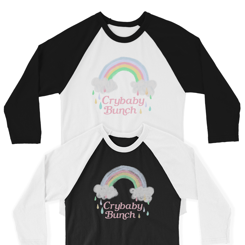 Image of Crybaby Bunch raglan shirt