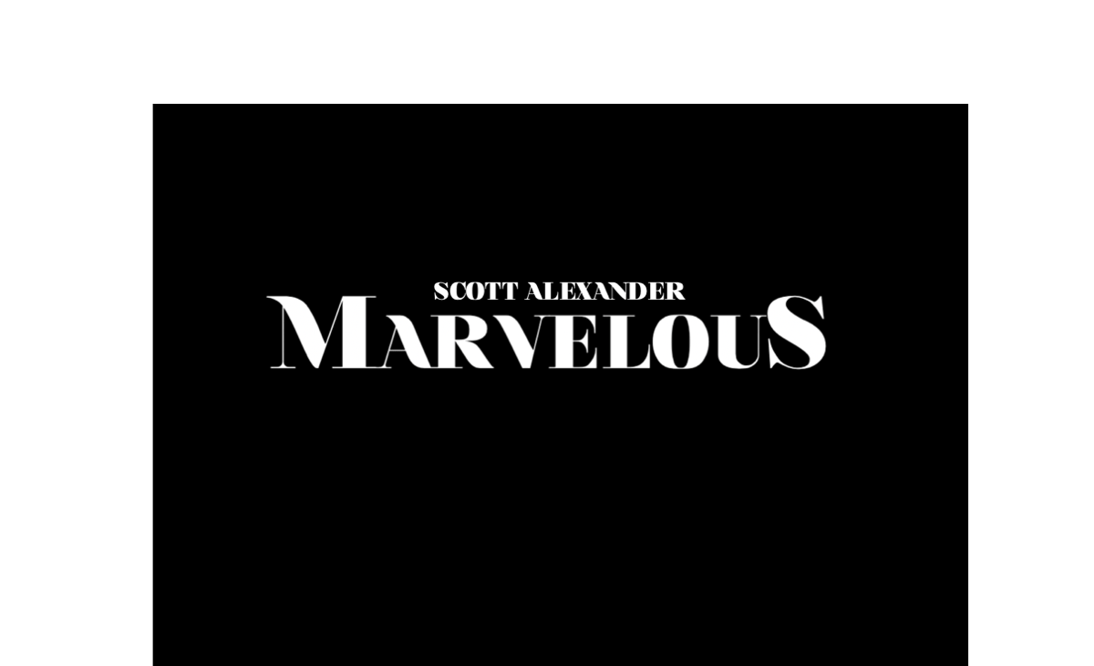 Image of MARVELOUS - (PREORDER BOOK)