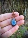 dainty kyanite necklace