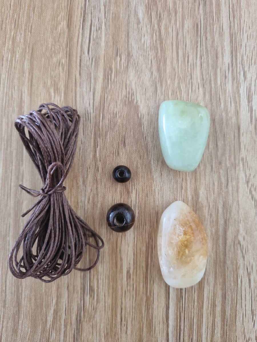 DIY macrame necklace starter kit Ocean Expressions