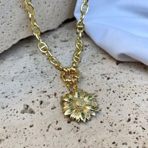 Image of SUNFLOWER NECKLACE