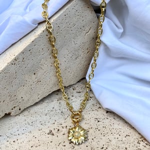 Image of SUNFLOWER NECKLACE