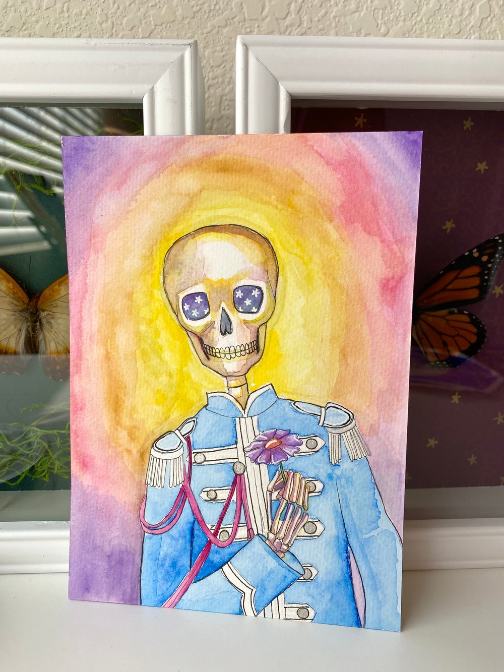 Image of "Sgt. Skelly" Original Painting