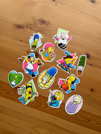Image 1 of Simpsons Sticker Pack