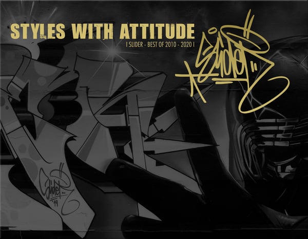 Image of STYLES WITH ATTITUDE: Slider-Best of 2010-2020 75Pcs Limited Edition Black/Gold