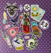 Image 1 of Wiccan / Occult Stickers