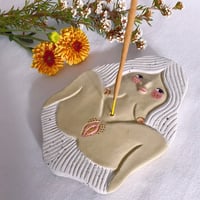 Image 1 of Curvy Girl Plate - White