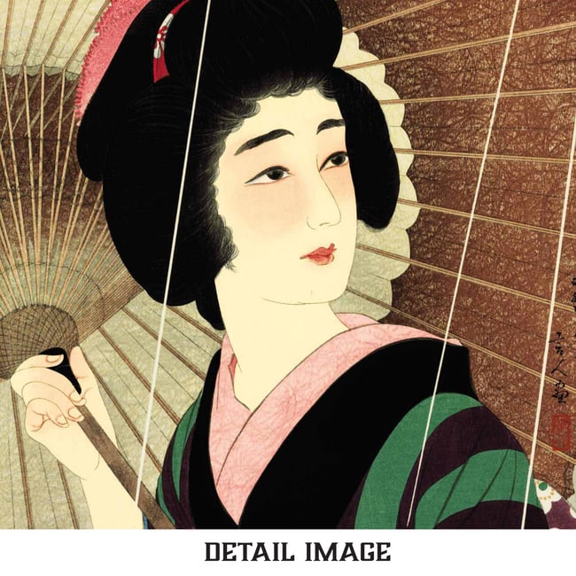 Rain (Ame) | Torii Kotondo | Ukiyo-e | Japanese Woodblock | Fine Art Print