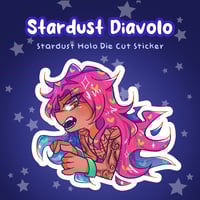 Image 2 of Stardust Diavolo - Die Cut Sticker