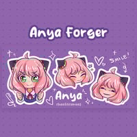 Image 3 of Jolyne, Saiki, Anya - Character Sticker Sheets