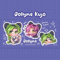 Image 2 of Jolyne, Saiki, Anya - Character Sticker Sheets