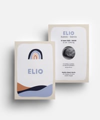 Faire-part naissance Elio