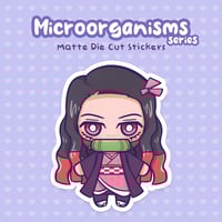 Image 2 of Microorganism Series - Demon Slayer - Die Cut Sticker