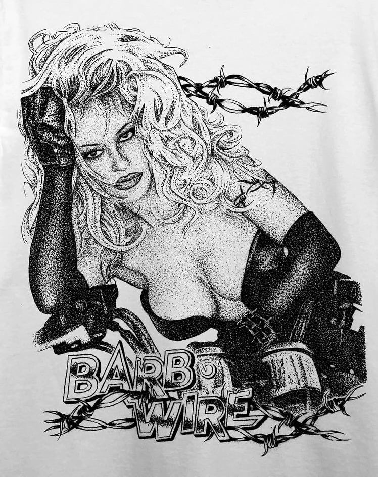 Image of BARB WIRE - POSTER