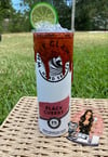 White Claw Black Cherry Chamoy Iced Tumbler