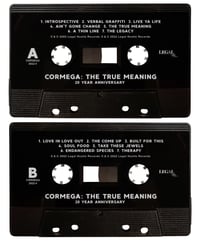 Image 3 of CORMEGA "THE TRUE MEANING" 20 YEAR ANNIVERSARY LIMITED CASSETTE