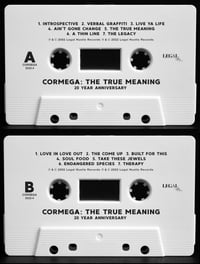 Image 4 of CORMEGA "THE TRUE MEANING" 20 YEAR ANNIVERSARY LIMITED CASSETTE