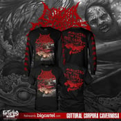 Image of Officially Licensed Guttural Corpora Cavernosa "MunchingOnTheRedCarpet" Short/Long Shirts
