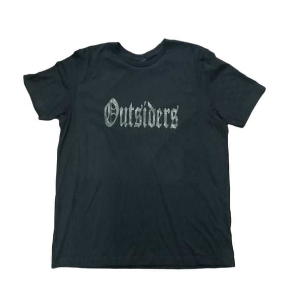 Image of Rebel Outsiders Black " Camo" T shirt 