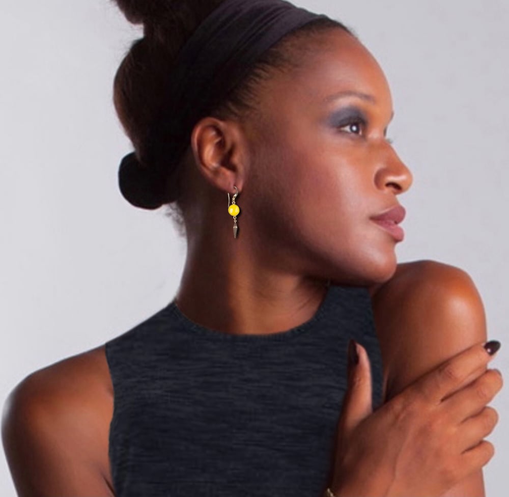 Image of SUNNY SPIKE EARRINGS