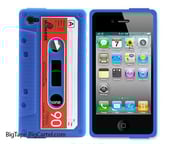Image of iPhone Case - Blue Cassette Tape